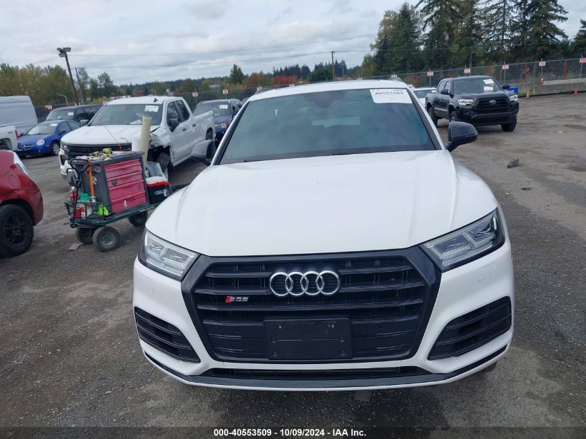 2019 Audi Sq5 3.0T Premium VIN: WA1B4AFY4K2097382 Lot: 40553509