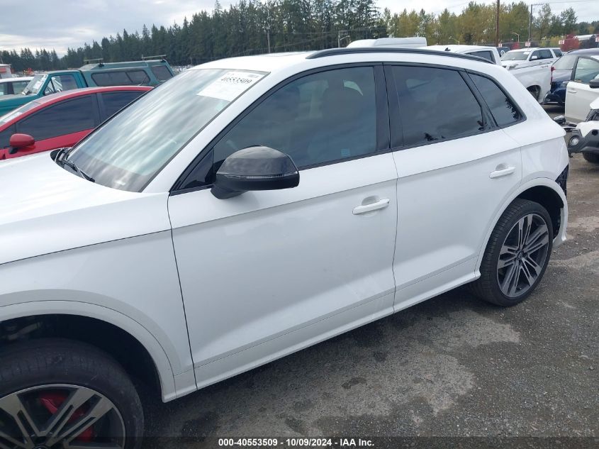 2019 Audi Sq5 3.0T Premium VIN: WA1B4AFY4K2097382 Lot: 40553509