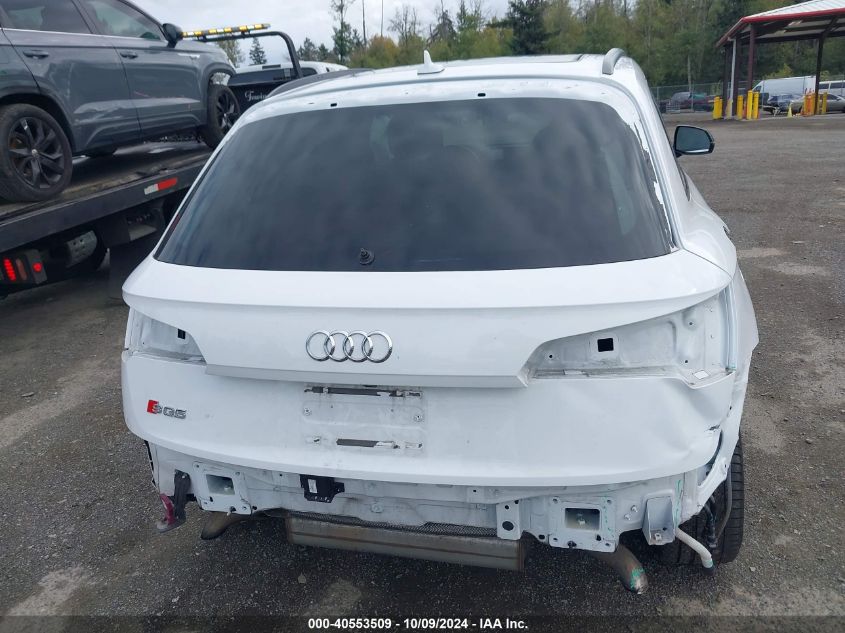 2019 Audi Sq5 3.0T Premium VIN: WA1B4AFY4K2097382 Lot: 40553509