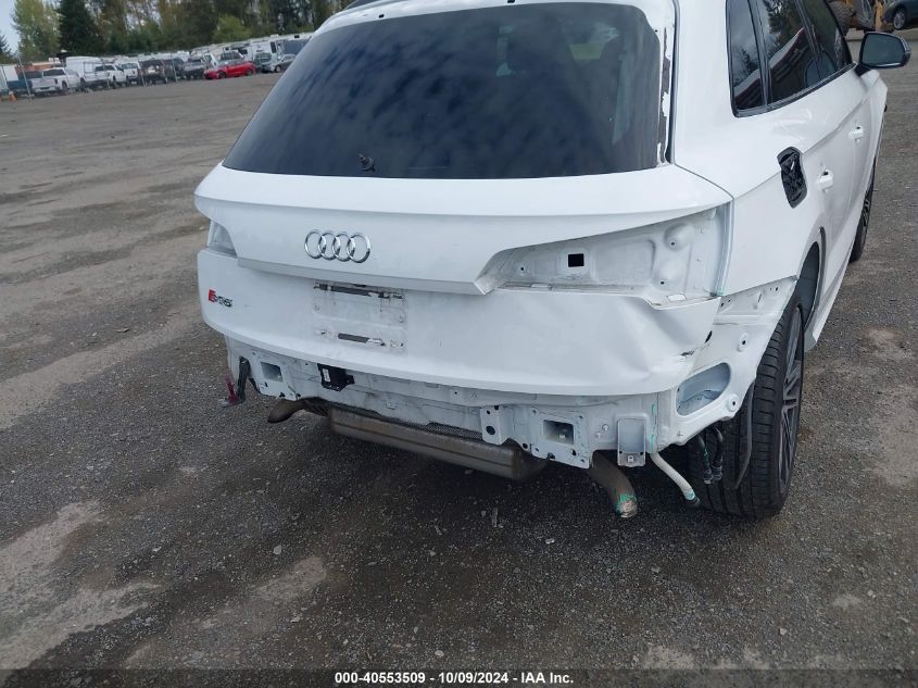 2019 Audi Sq5 3.0T Premium VIN: WA1B4AFY4K2097382 Lot: 40553509