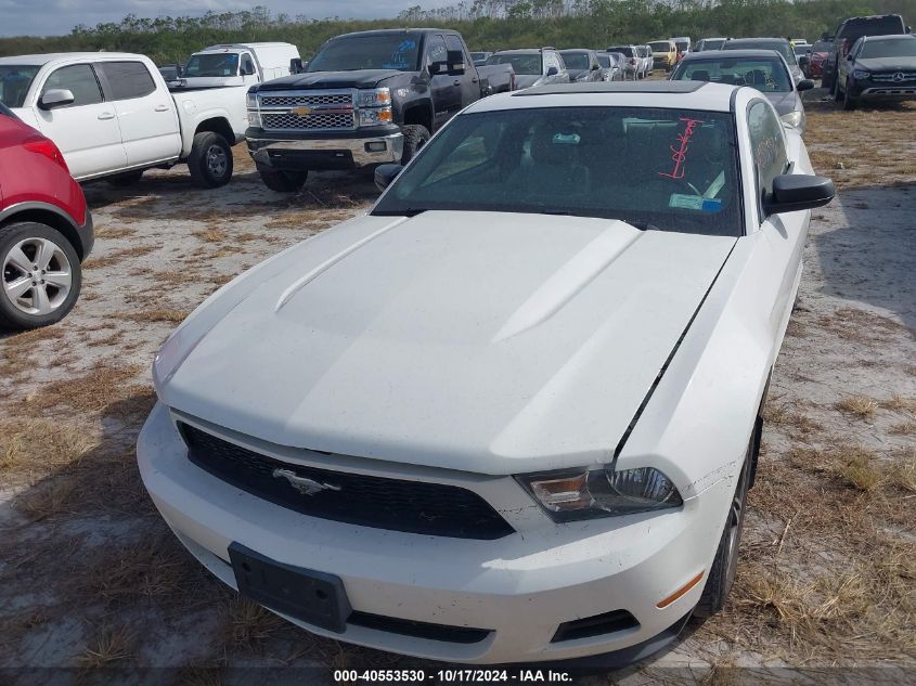 2012 Ford Mustang VIN: 1ZVBP8AMXC5287646 Lot: 40553530