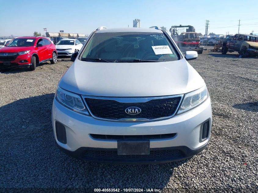 5XYKTDA70FG581179 2015 Kia Sorento Lx V6