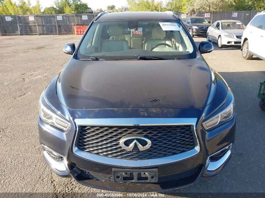 2017 Infiniti Qx60 VIN: 5N1DL0MMXHC522887 Lot: 40553566