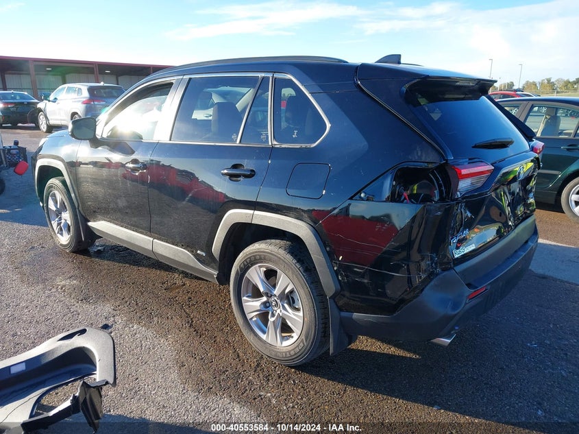 VIN JTMLWRFV8ND147718 2022 TOYOTA RAV4 HYBRID LE