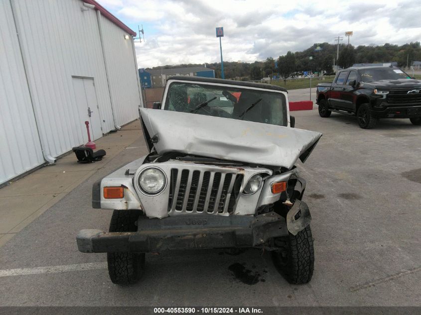 2006 Jeep Wrangler Sport Rhd VIN: 1J4F449S06P733413 Lot: 40553590