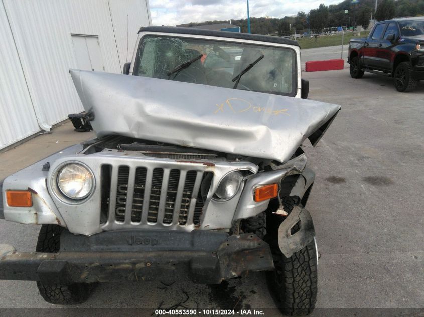 2006 Jeep Wrangler Sport Rhd VIN: 1J4F449S06P733413 Lot: 40553590