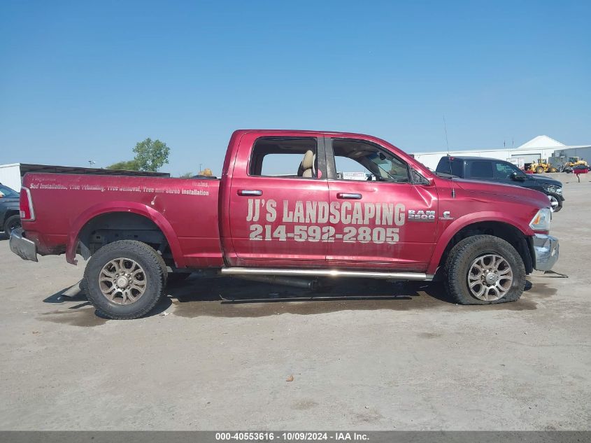 2014 Ram 2500 Laramie VIN: 3C6UR5FLXEG218088 Lot: 40553616