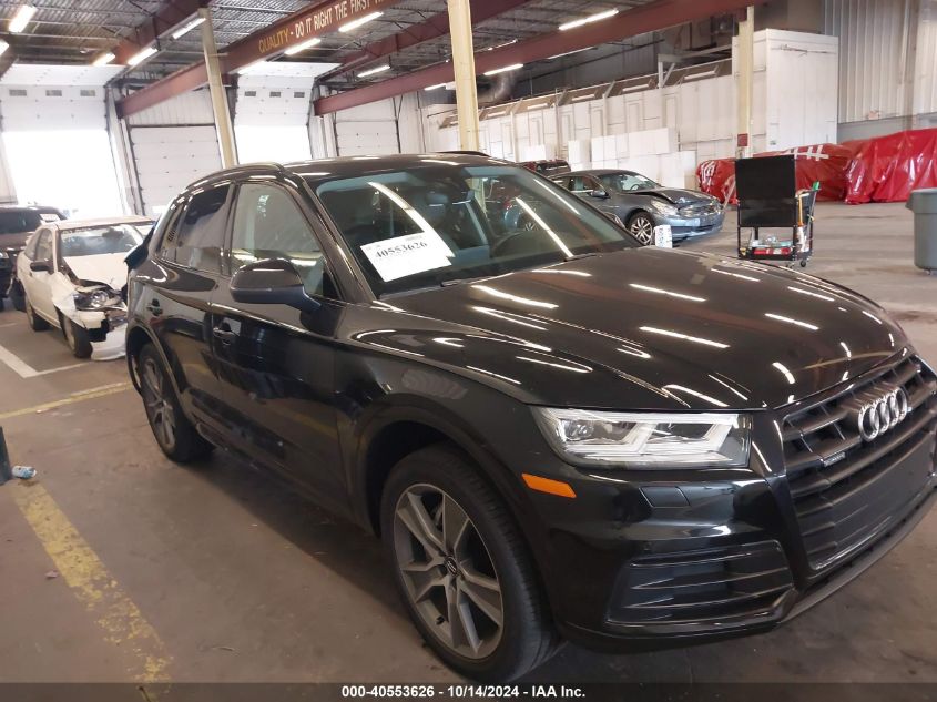 2019 Audi Q5 45 Premium VIN: WA1BNAFY6K2085425 Lot: 40553626