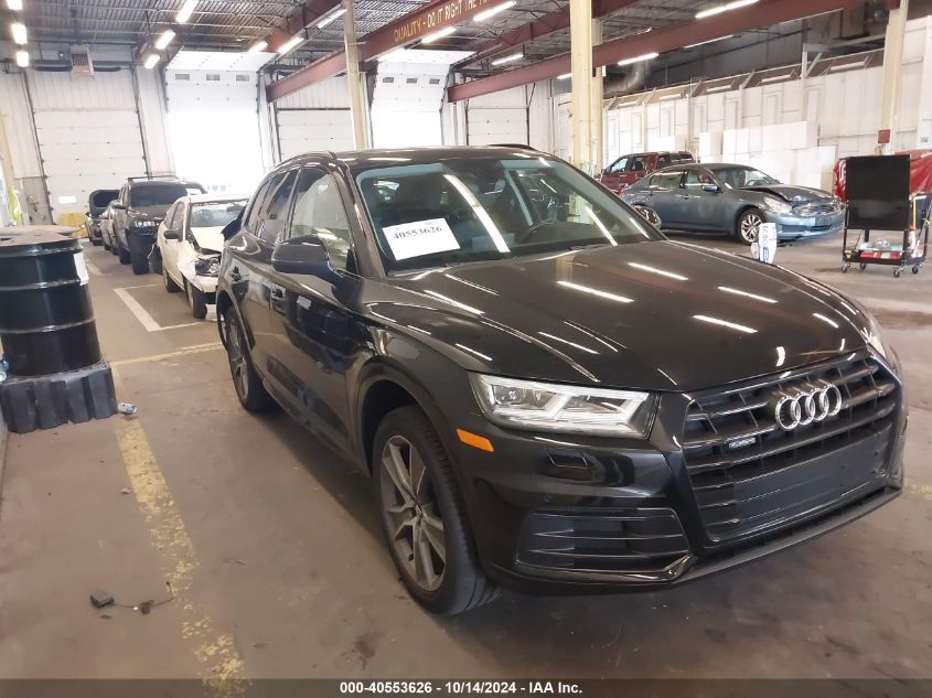 2019 Audi Q5 45 Premium VIN: WA1BNAFY6K2085425 Lot: 40553626