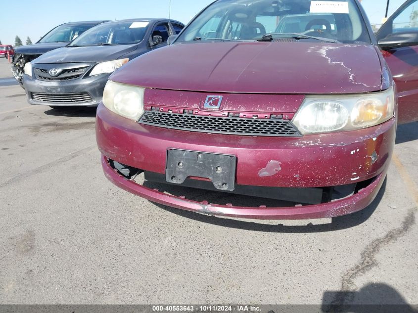 2003 Saturn Ion 3 VIN: 1G8AL52F03Z123477 Lot: 40553643