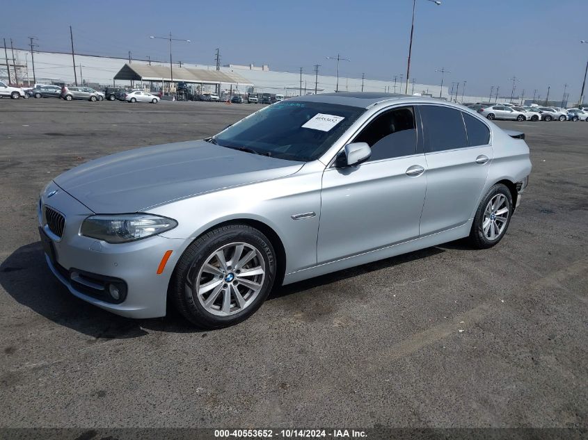 2016 BMW 528I VIN: WBA5A5C54GG351225 Lot: 40553652