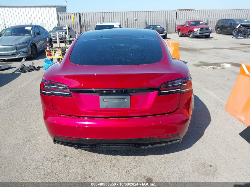 2023 Tesla Model S VIN: 5YJSA1E5XPF522145 Lot: 40553658