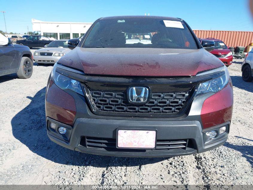 2021 Honda Passport Exl VIN: 5FNYF7H51MB004964 Lot: 40553660