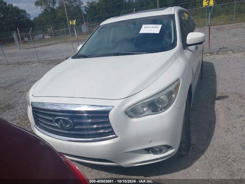 2013 Infiniti Jx35 VIN: 5N1AL0MN5DC334817 Lot: 40553681