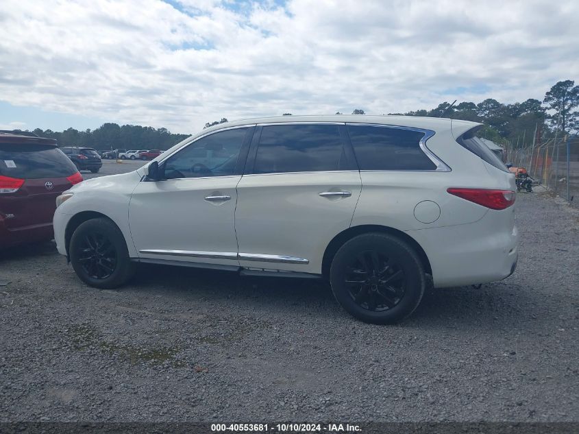 2013 Infiniti Jx35 VIN: 5N1AL0MN5DC334817 Lot: 40553681