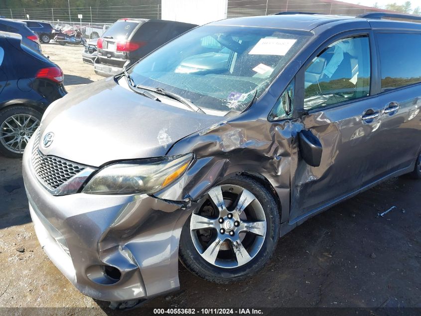 5TDXK3DC4GS737336 2016 Toyota Sienna Se Premium 8 Passenger