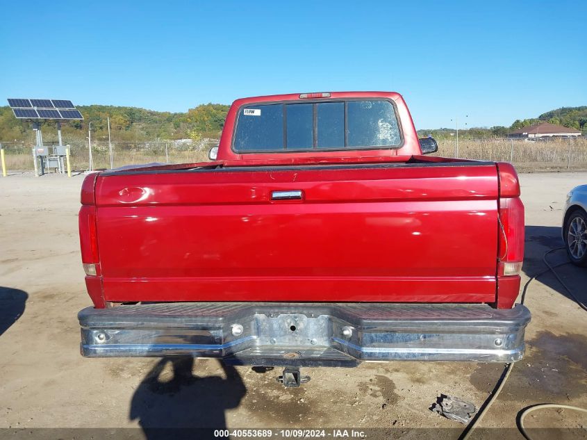 1996 Ford F150 VIN: 1FTEF14N6TLB91488 Lot: 40553689