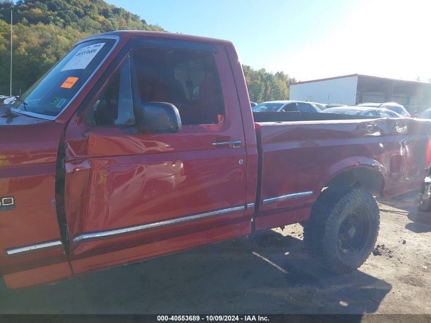 1996 Ford F150 VIN: 1FTEF14N6TLB91488 Lot: 40553689