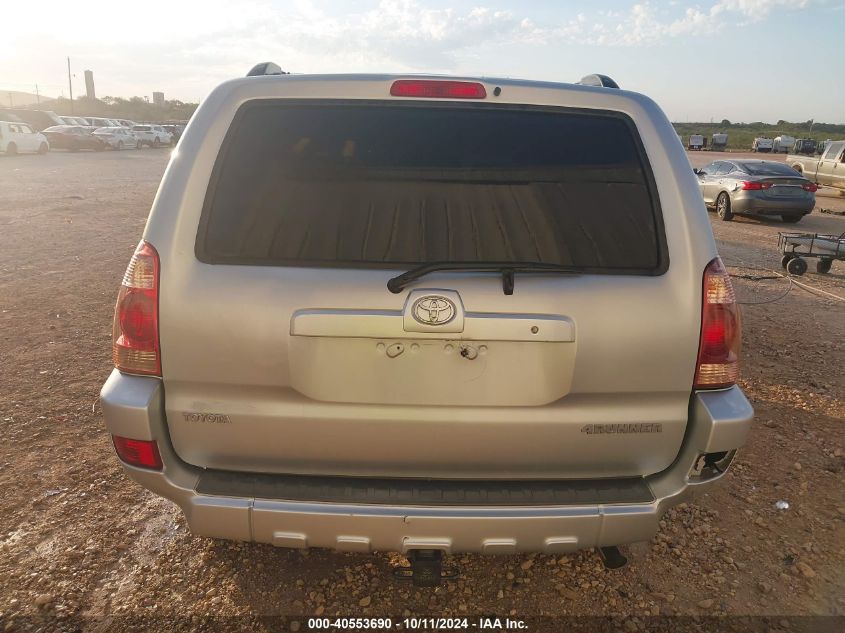 2005 Toyota 4Runner Sr5/Sport VIN: JTEZU14R550062149 Lot: 40553690