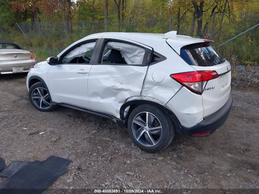 VIN 3CZRU6H52NM771136 2022 Honda HR-V, Awd Ex no.3