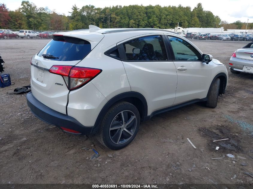 VIN 3CZRU6H52NM771136 2022 Honda HR-V, Awd Ex no.4