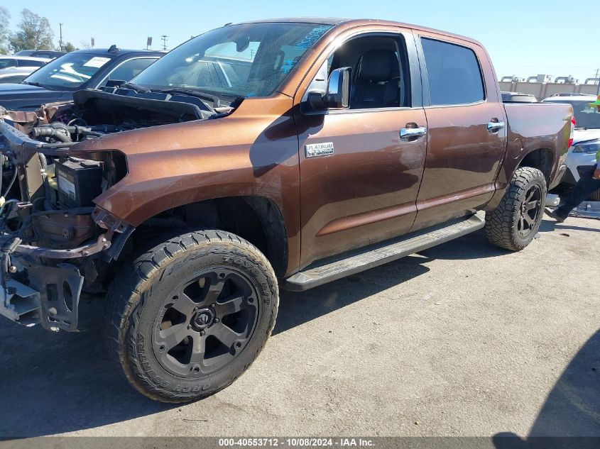 5TFAY5F18GX522872 2016 Toyota Tundra Platinum 5.7L V8