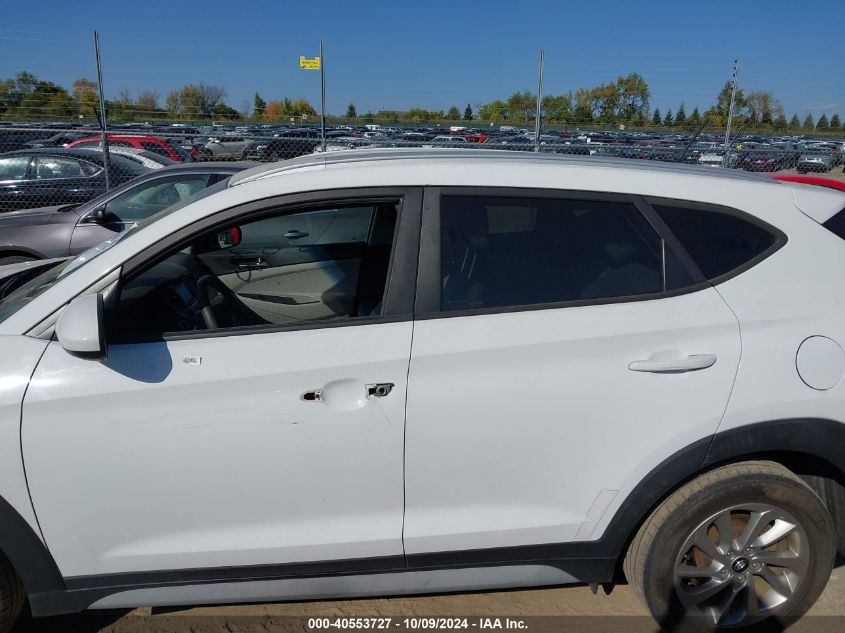 2017 Hyundai Tucson Se VIN: KM8J3CA46HU423034 Lot: 40553727