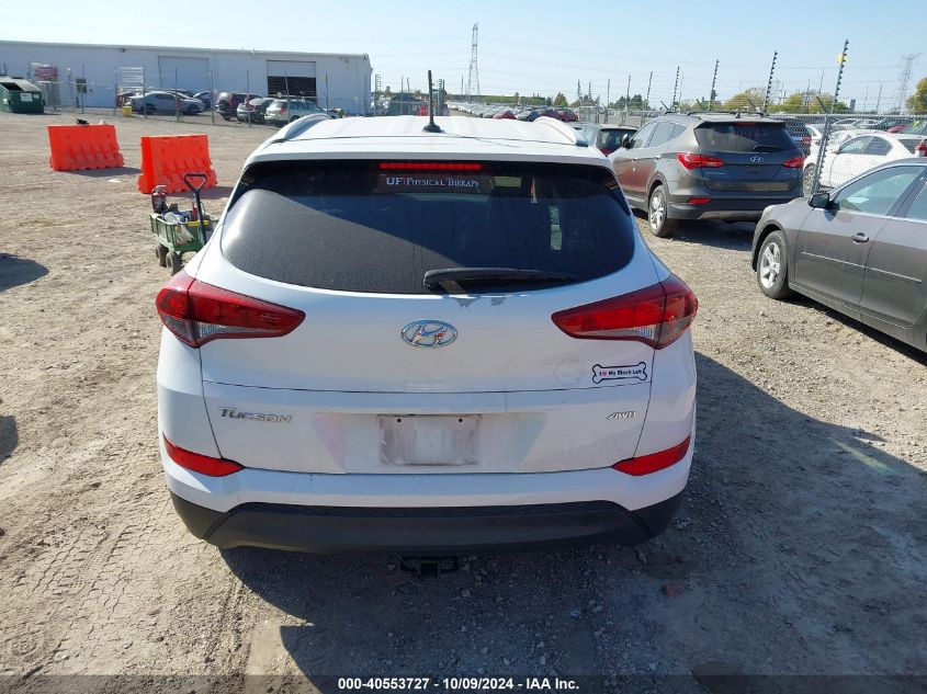 2017 Hyundai Tucson Se VIN: KM8J3CA46HU423034 Lot: 40553727