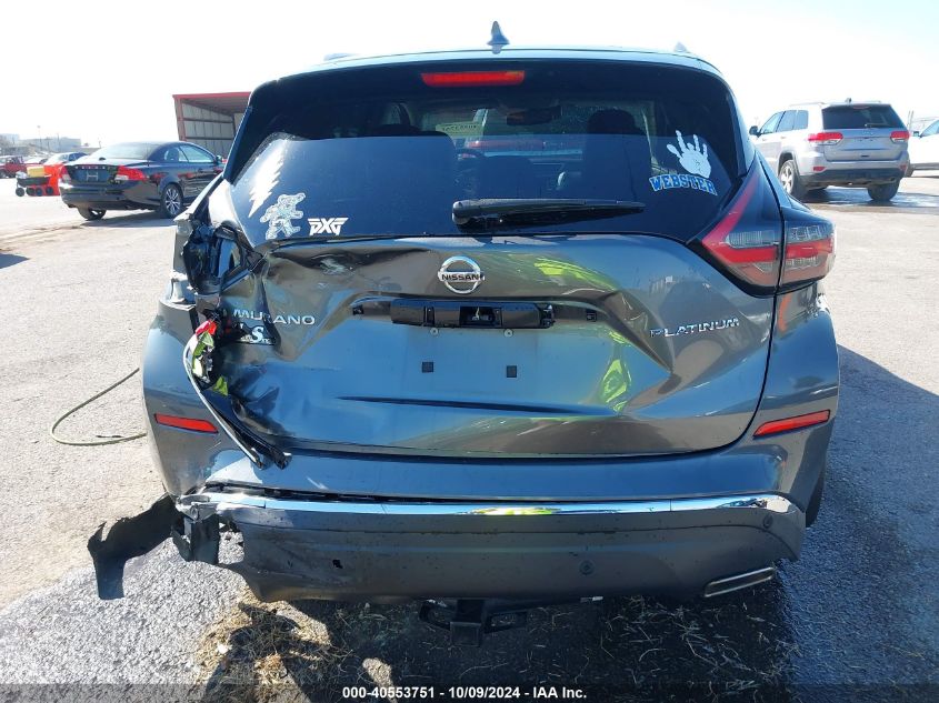 5N1AZ2MJ2KN138083 2019 Nissan Murano Platinum