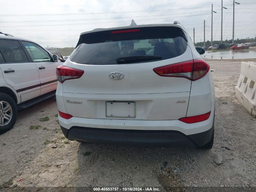 2018 Hyundai Tucson Sel VIN: KM8J3CA41JU702803 Lot: 40553757