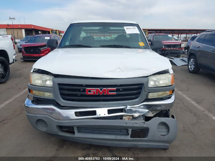 2006 GMC Sierra 1500 Work Truck VIN: 1GTEC19X66Z103382 Lot: 40553783