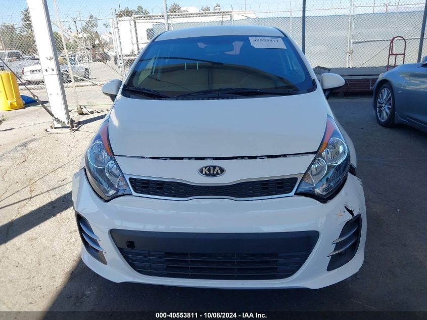 KNADN5A3XG6590298 2016 Kia Rio Ex