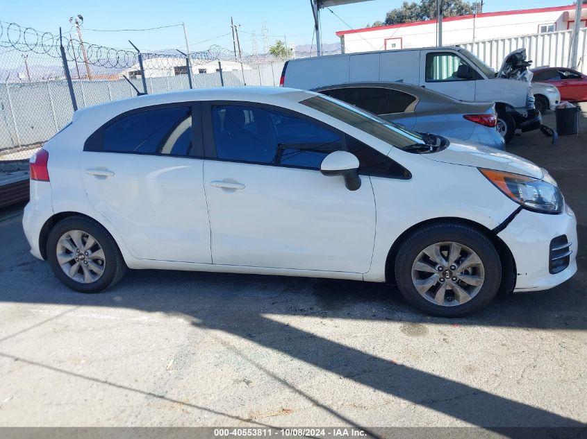 KNADN5A3XG6590298 2016 Kia Rio Ex