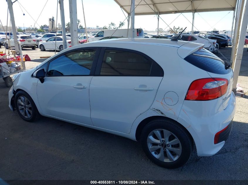 KNADN5A3XG6590298 2016 Kia Rio Ex