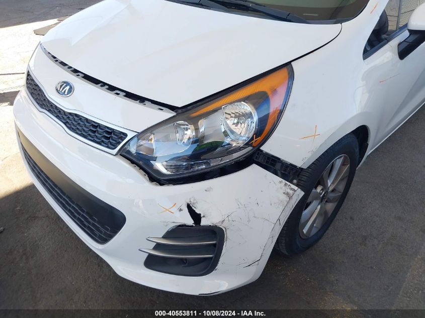 KNADN5A3XG6590298 2016 Kia Rio Ex