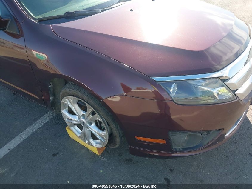 3FAHP0HG0CR164178 2012 Ford Fusion Se