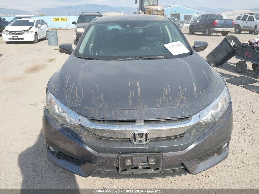 2018 Honda Civic Ex VIN: JHMFC1F81JX034038 Lot: 40553871