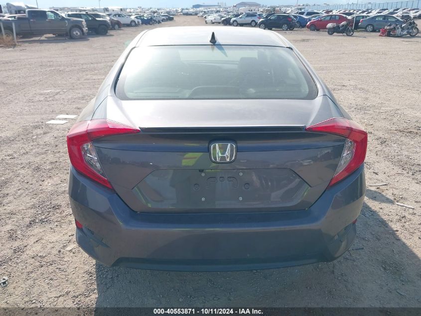 2018 Honda Civic Ex VIN: JHMFC1F81JX034038 Lot: 40553871