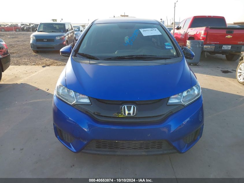 2017 Honda Fit Lx VIN: 3HGGK5H51HM705616 Lot: 40553874