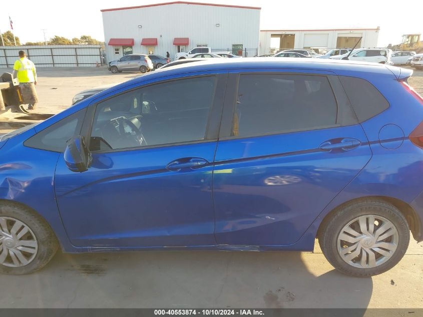 2017 Honda Fit Lx VIN: 3HGGK5H51HM705616 Lot: 40553874