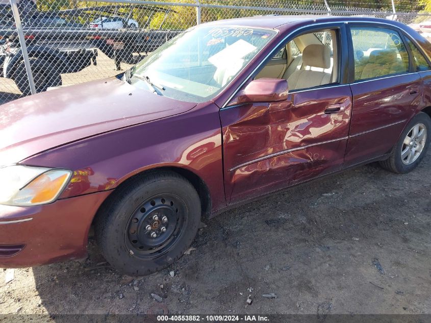 2003 Toyota Avalon Xl VIN: 4T1BF28B13U321577 Lot: 40553882