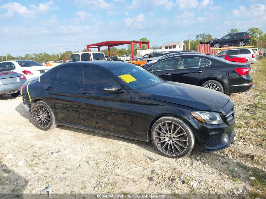 2018 Mercedes-Benz C 300 VIN: 55SWF4JB2JU281770 Lot: 40553914