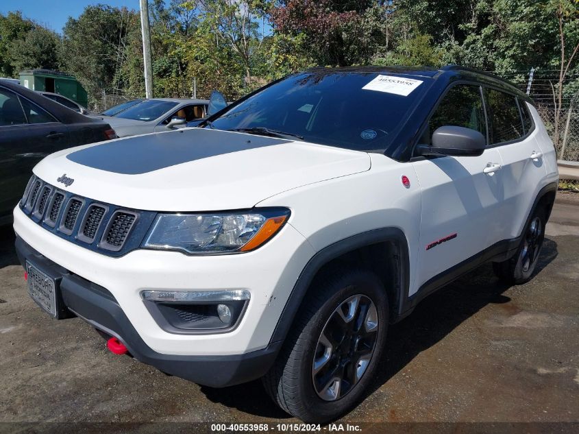 2018 Jeep Compass Trailhawk 4X4 VIN: 3C4NJDDB8JT467208 Lot: 40553958