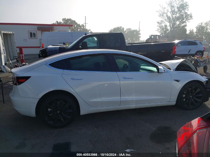 2018 Tesla Model 3 Long Range/Mid Range VIN: 5YJ3E1EA1JF038751 Lot: 40553966