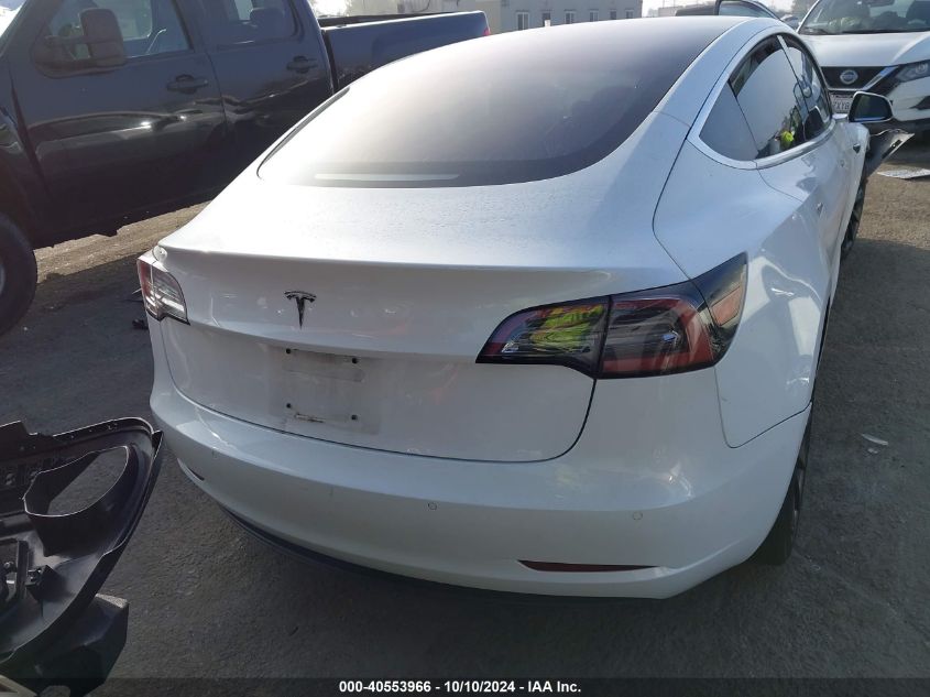 2018 Tesla Model 3 Long Range/Mid Range VIN: 5YJ3E1EA1JF038751 Lot: 40553966