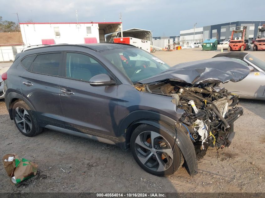 2017 Hyundai Tucson Limited VIN: KM8J3CA22HU322104 Lot: 40554014