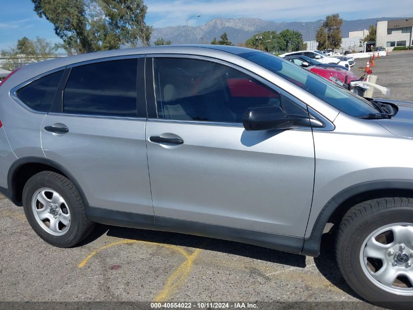 2016 Honda Cr-V Lx VIN: 3CZRM3H33GG709873 Lot: 40554022