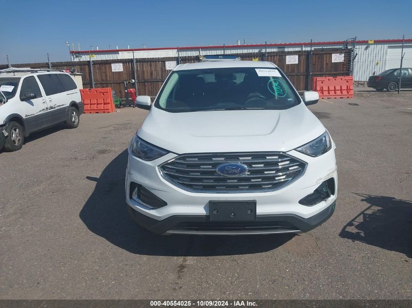 2022 Ford Edge Sel VIN: 2FMPK4J9XNBA93091 Lot: 40554025