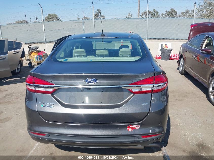 2017 Ford Fusion Energi Se Luxury VIN: 3FA6P0PU0HR379646 Lot: 40554031