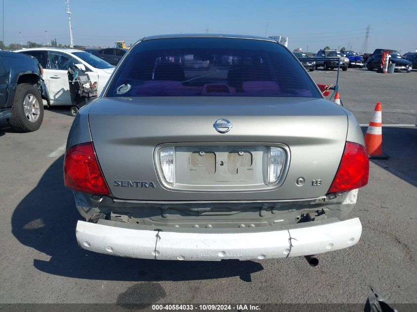 2005 Nissan Sentra 1.8 VIN: 3N1CB51D05L587481 Lot: 40554033